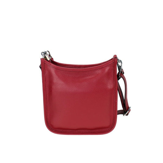 Damska skórzana torba na ramię - 546617