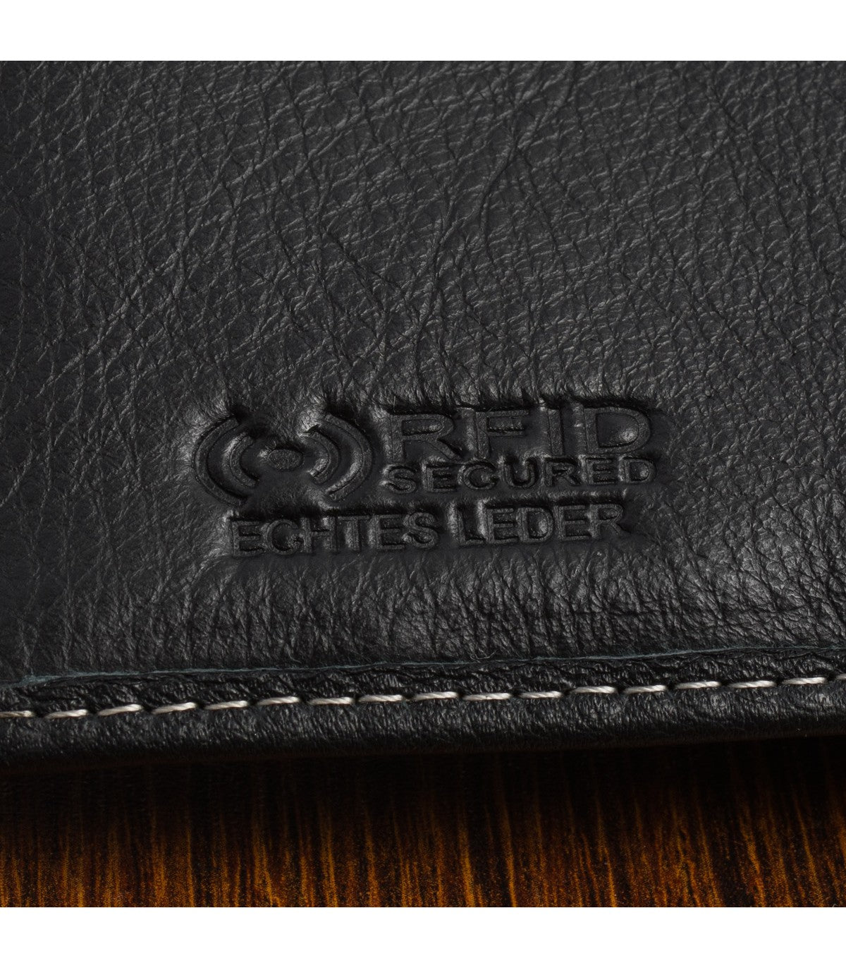 Portfel skórzany męski pionowy mały Beltimore z RFiD L55