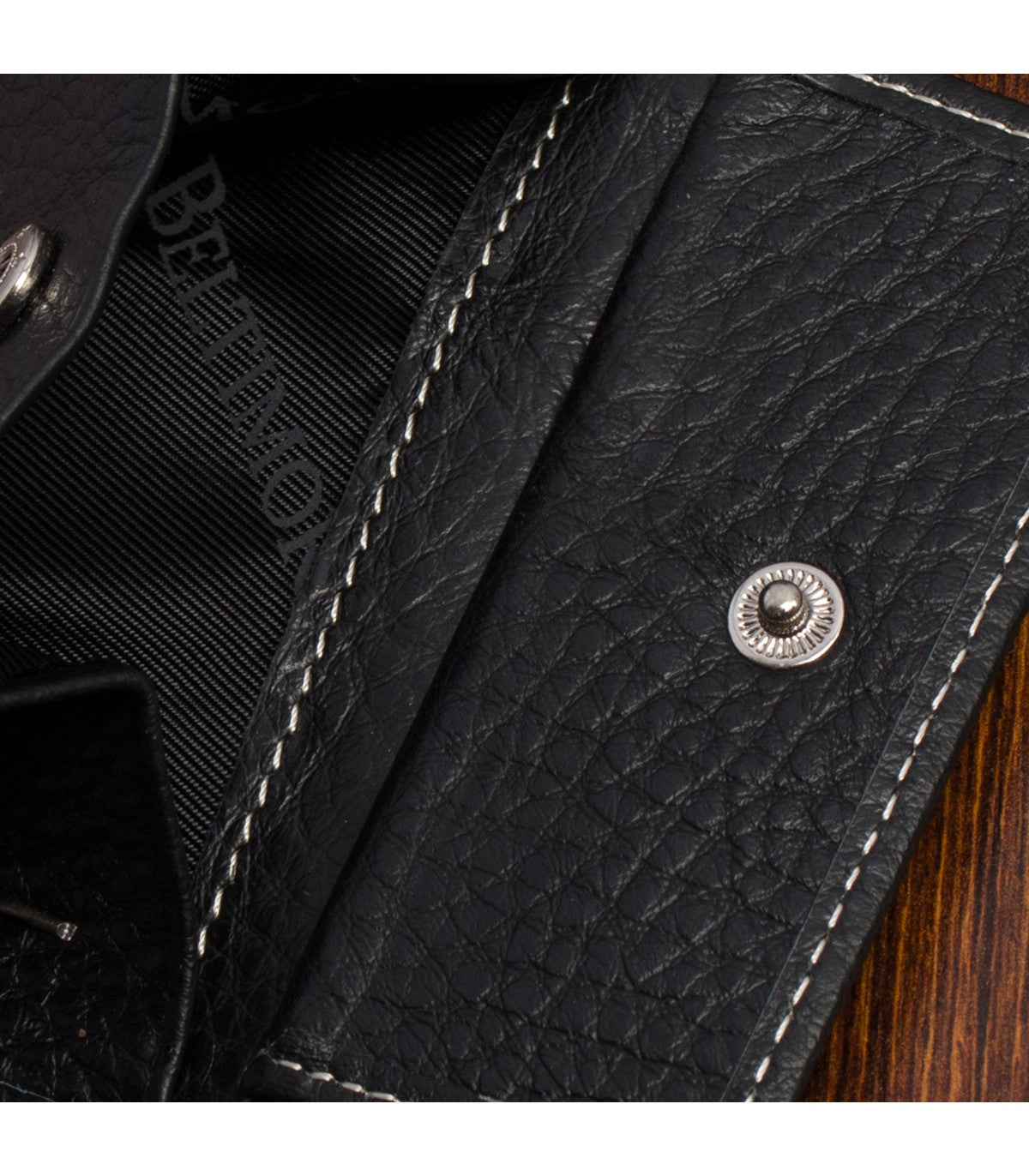 Portfel skórzany męski pionowy mały Beltimore z RFiD L55