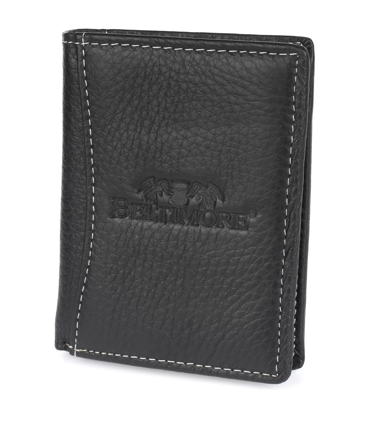 Portfel skórzany męski pionowy mały Beltimore z RFiD L55