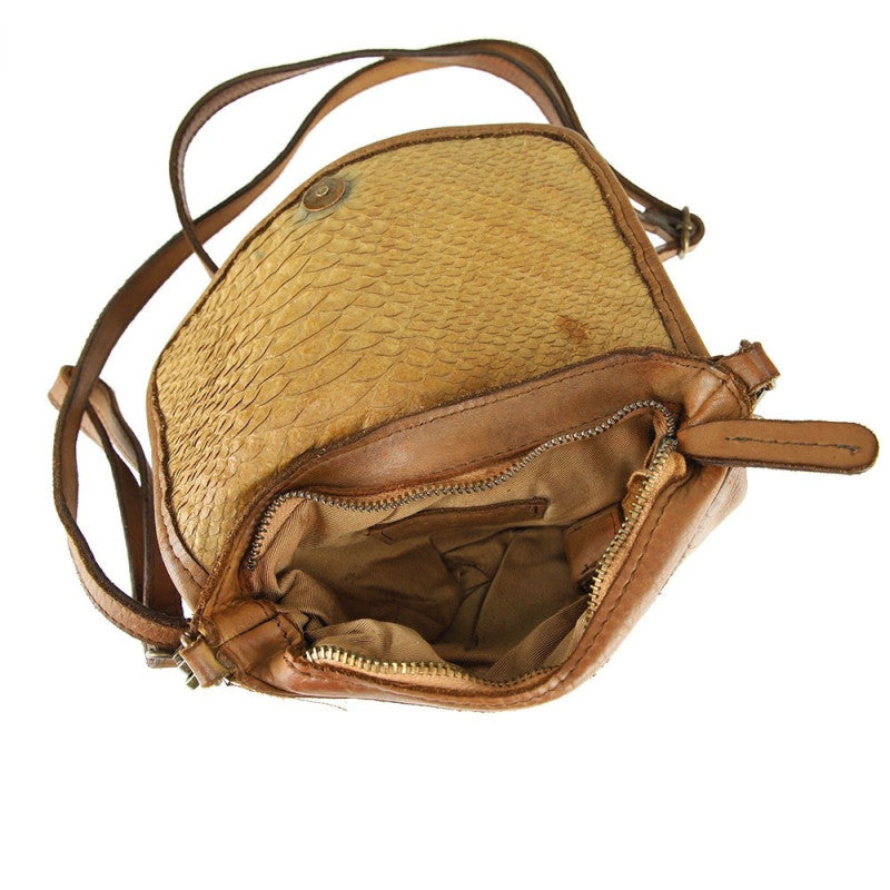 Damska skórzana torba na ramię - BL112