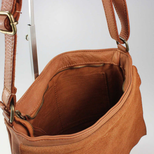 Damska skórzana kopertówka - BL291