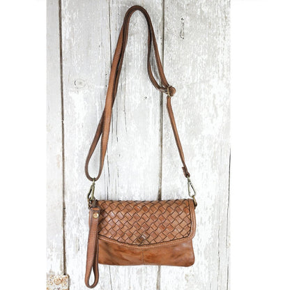 Damska skórzana torba na ramię - BL112