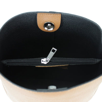 Damska skórzana torba na ramię - 5633