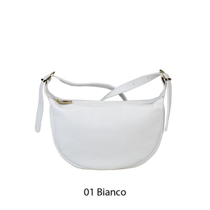 Damska skórzana torba na ramię - 576201