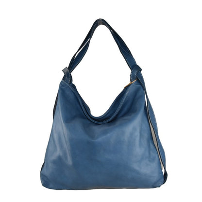 Torba na ramię z możliwością przekształcenia w plecak vintage - QZ49854