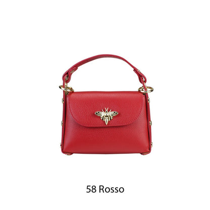 Torebka kompaktowa do ręki z ozdobą 5697